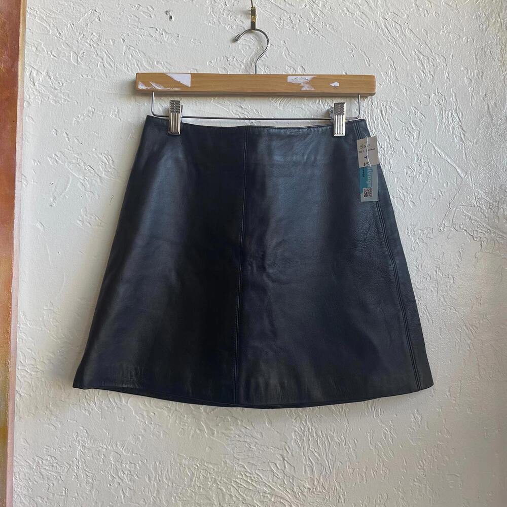 Rampage 100% Leather Mini Skirt |Size 5/Small